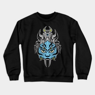 japanese monster sea Crewneck Sweatshirt